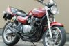 ゼファー400/χイカシタショート管ZZYA管(ジーヤ管)ブラック