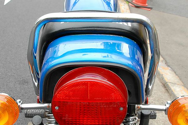 KH250/400用メッキタンデムバー