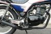 CB250RS/-Z/-ZR用ショート管分割式秘密の集合管ブラック