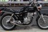 GB250クラブマン用ショート管分割式秘密の集合管メッキ
