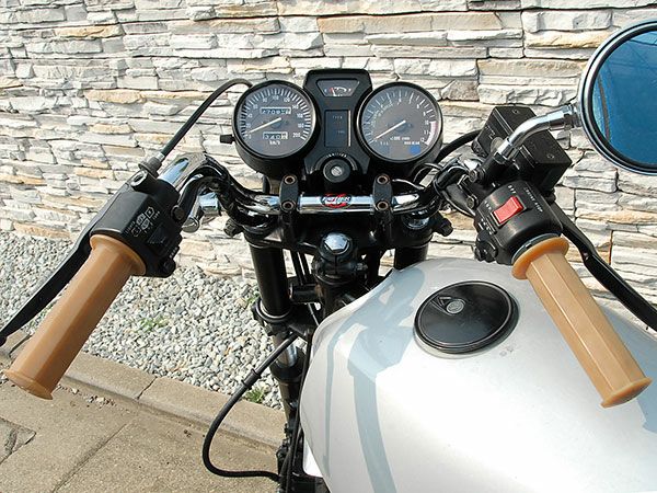 バイクハンドル　集会しぼり