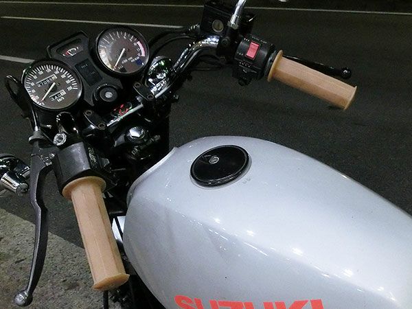 バイクハンドル　集会しぼり