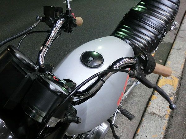 バイクハンドル　集会しぼり