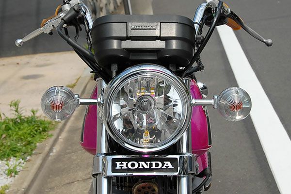 HONDA(ホンダ)汎用メッキ三つ又カバー汎用ステー付