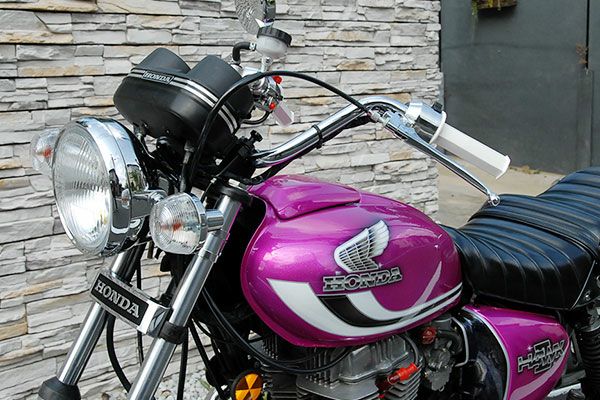 HONDA(ホンダ)汎用メッキ三つ又カバー汎用ステー付