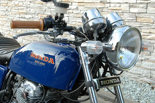 HONDA(ホンダ)汎用メッキ三つ又カバー汎用ステー付