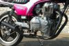 ホーク3/N　250/400ccイカシタショート管ZZYA管(ジーヤ管)ブラック