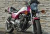 ホーク3/N　250/400ccイカシタショート管ZZYA管(ジーヤ管)ブラック