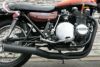 Z1/Z2/Z750FKZ900/機械曲げ80φ極太マフラーバズー管ブラック