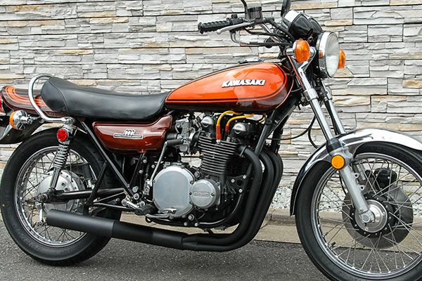 Z1/Z2/Z750FKZ900/機械曲げ80φ極太マフラーバズー管ブラック