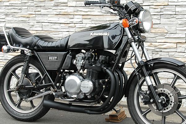 マフラー ショート管 謂う ゼファー400 gpz400f
