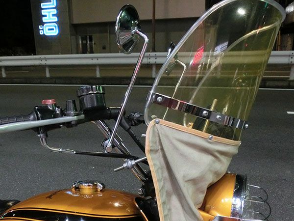 ナゾロッキーミラー | 旧車バイクカスタムパーツのゼットファーザー 