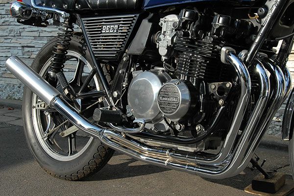 Z400FXコブラツイスト管メッキ4→2→１