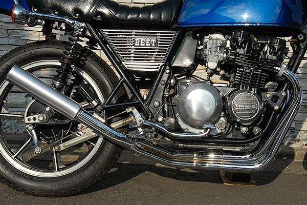 Z400FXコブラツイスト管メッキ4→2→１