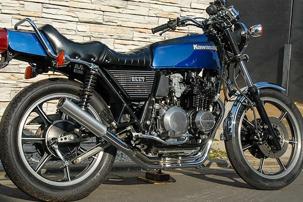 Z400FXコブラツイスト管メッキ4→2→１