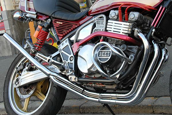 ゼファー コブラツイスト激細ロング | 旧車バイクカスタムパーツの 