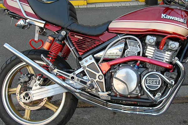 ゼファー400コブラツイスト激細ロング