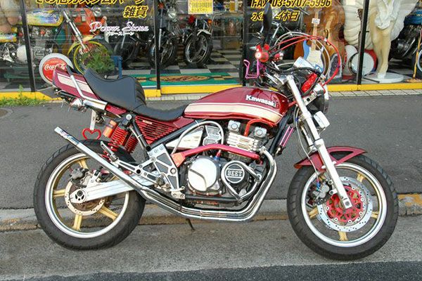 ゼファー コブラツイスト激細ロング 旧車バイクカスタムパーツのゼットファーザーブラザーズ