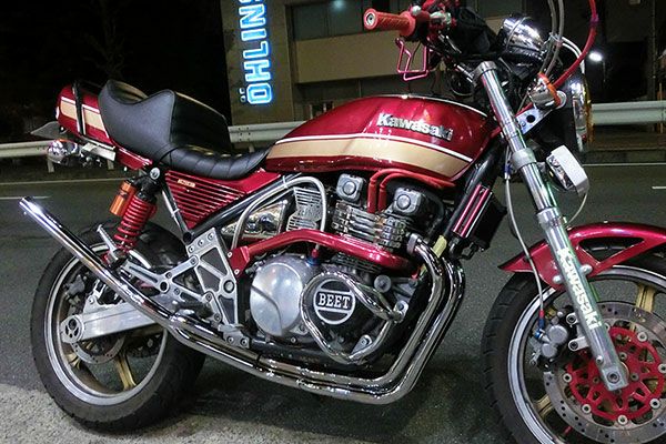 ゼファー コブラツイスト激細ロング 旧車バイクカスタムパーツのゼットファーザーブラザーズ