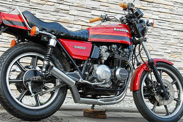 Z400FXイカシタショート管ZZYA管(ジーヤ管)メッキ