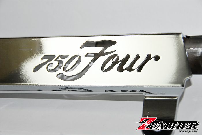 CB750K2～K6切り文字メッキチェーンケース
