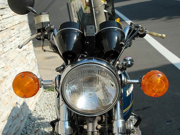 バイクハンドル　環八しぼり