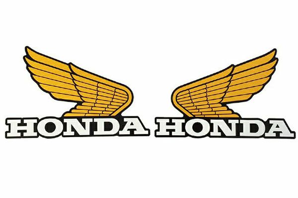 Honda ホンダ ウイングワッペン左右セット 旧車バイクカスタムパーツのゼットファーザーブラザーズ