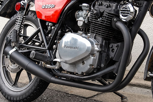 Z250FT/Z250LTDスーパーゴイスー管【ブラック】