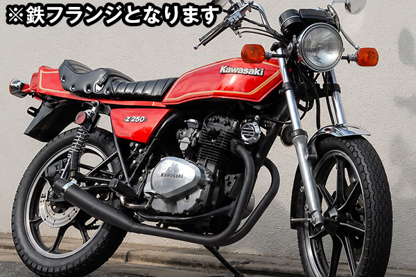 Z250FT/Z250LTDスーパーゴイスー管【ブラック】