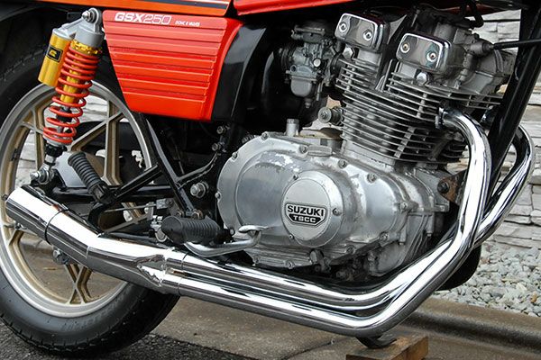 GSX250Eザリ/ゴキ/T/Lスーパーゴイスー管メッキ