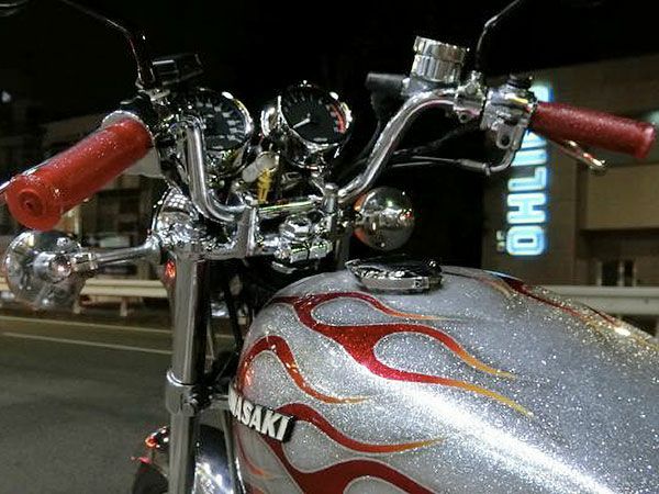 バイクハンドル　オレのハンドル