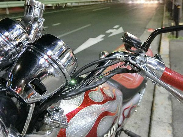 バイクハンドル　オレのハンドル