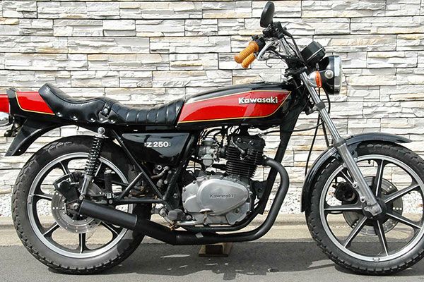 Z250FTイカシタショート管ZZYA管(ジーヤ管)ブラック
