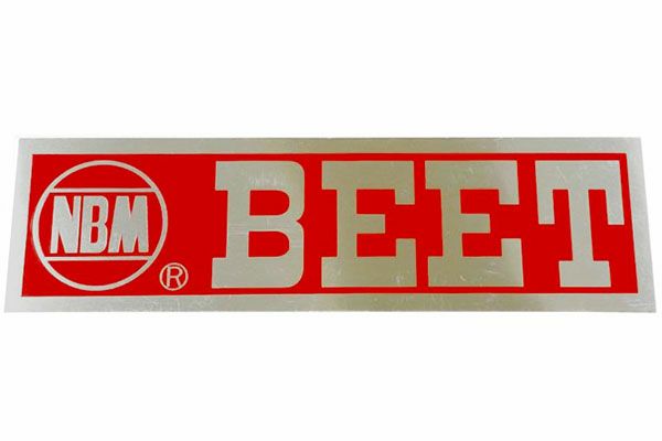 耐熱BEETステッカー (NBM)| 旧車バイクカスタムパーツのゼット