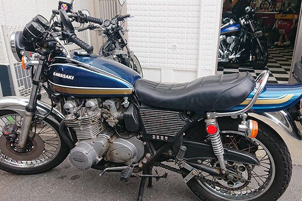 Z1/2/Z750F/KZ900/1000オールディーズタンデムバー