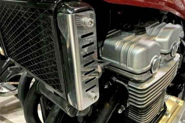 CB400FOUR(NC36)/CB400SF用ラジエターサイドカバー【左右SET】
