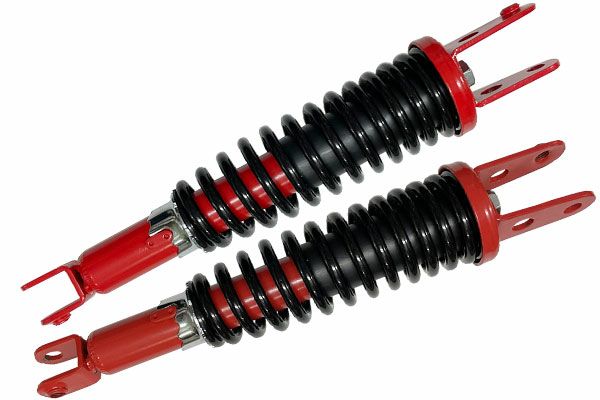 ホーク用リアサスSTDレッドボディーｘブラックスプリング