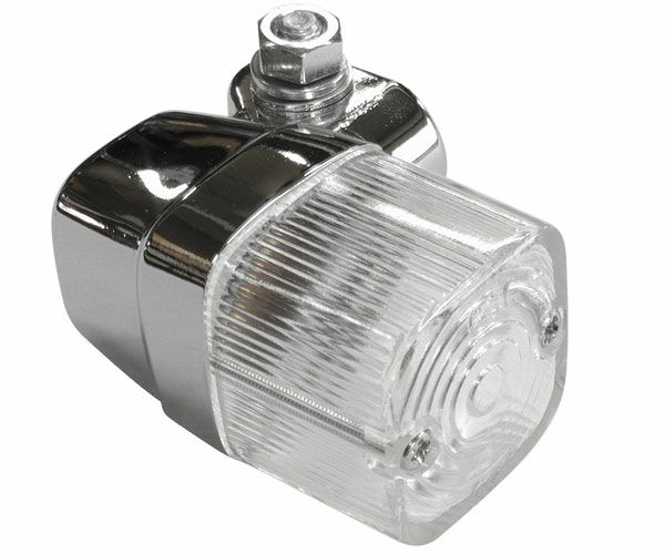 CGC製ヨーロピアンウインカー160型メッキ【角】Wコード