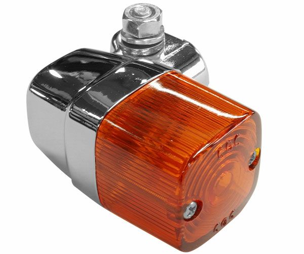 CGC製ヨーロピアンウインカー160型メッキ【角】Wコード