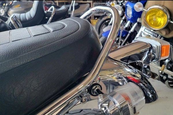 CB400Four(NC36)メッキタンデムバー